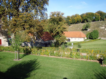 Blick vom Konventgarten