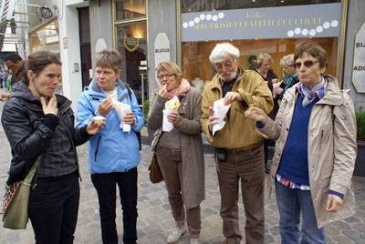 Der Geschmack von Original-Pommes Frites