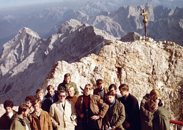 Klassenfahrt zur Zugspitze 1969