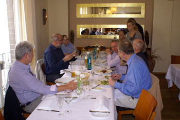 v.l. Willi U., Willi R., Heinz, Andrew, Peter, Günther und Ulrich