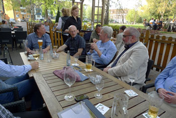 v.l. Günter, Günther, Heinz-Willi und Willi