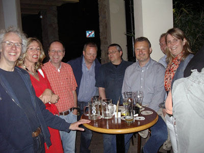 Klaus T., Regina, Peter W., Markus M., Ralf H., Jürgen, Robert & Christiane