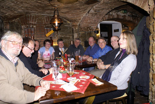 Stammtisch im Restaurant Weinkrüger