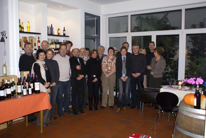 Teilnehmer des 18. Weinseminars