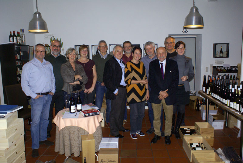 Teilnehmer des 27. Weinseminars