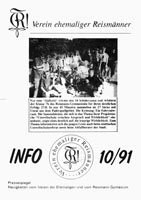 Vereinsinformation Oktober 1991